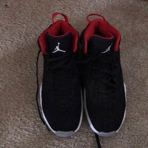 Black Jordan shoes